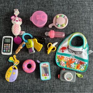 Baby Toys and Snack Accessories Bundle